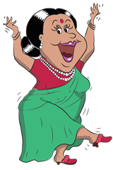 Aunti Preeti Dancing